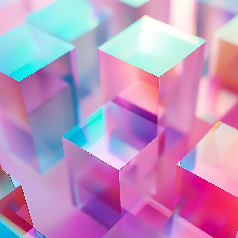 abstract cubes image