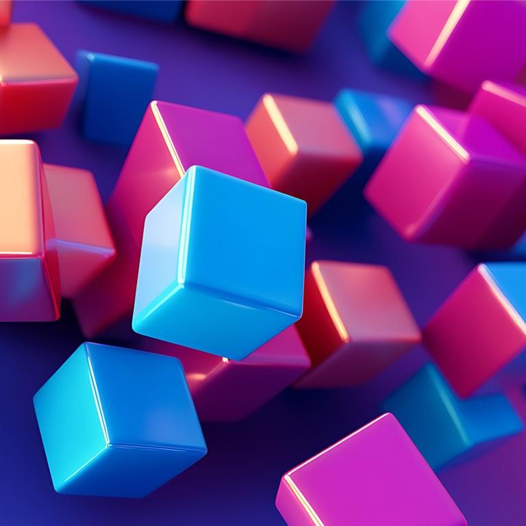 futuristic cubes