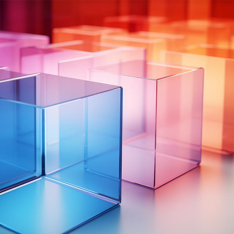 abstract image of cubes