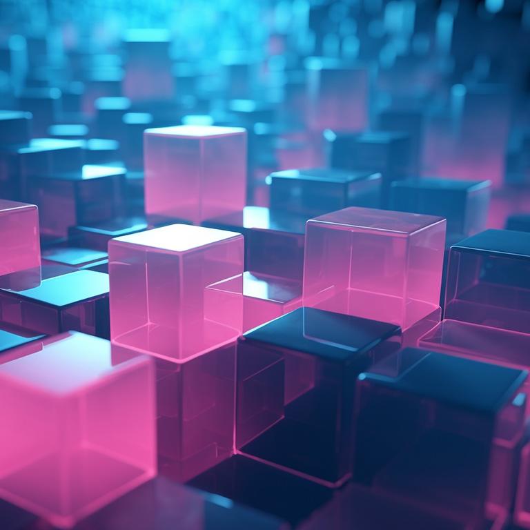 abstract cubes